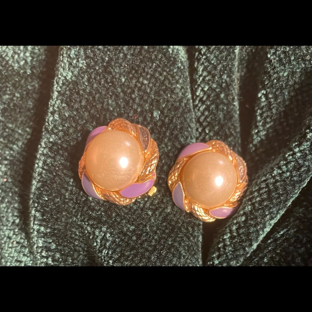 Vintage Pearl Earrings